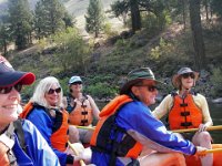 Raft 2  Cathy Huntington Danz, Sherry Allen Smith, Kathy Little Bake, Glen Baker (?)  and Denise